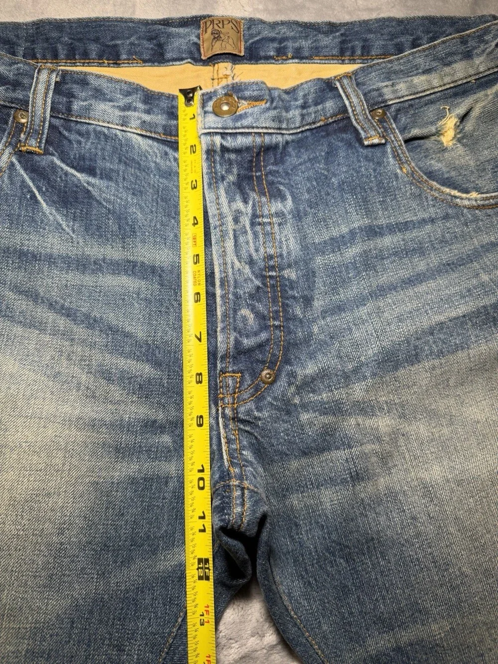 Vintage PRPS Selvedge Blue Denim Jeans Men’s Size 40 Donwan Harrell Japanese Exc